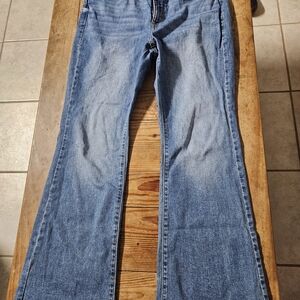 LOFT Light Blue Flare Jeans